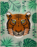 Violet Craft - The Tiger Abstractions Quilt Fpp Pattern