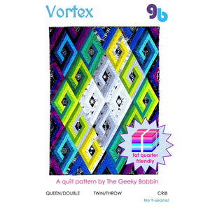 Vortex Quilt Pattern - The Geeky Bobbin