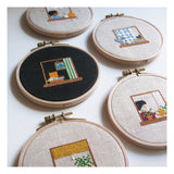 Windows Cross Stitch Pattern Book - Samantha Purdy Needlecraft - Craft de Ville