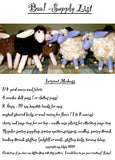 Baa! Sheep Pattern - Incipient Madness - Incipient Madness - Craft de Ville