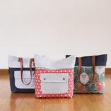 Caravan Tote + Pouch - Noodlehead - Noodle-Head - Craft de Ville