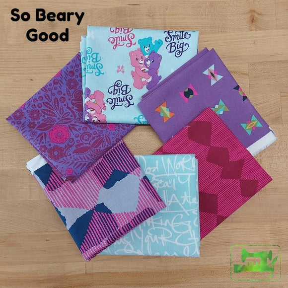 Curated Fat Quarter Bundles - Assorted 6 So Beary Good Fabric