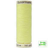 Gutermann Neon Mct Sew-All Thread - 100 Meters Lemon Polyester