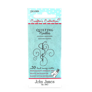 John James Crafters Collection - Quilting & Patchwork Size 7/10 20 Pack Needles