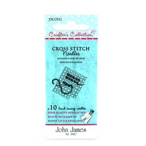 John James Crafters Collection - Tapestry Size 22/26 10 Pack Needles