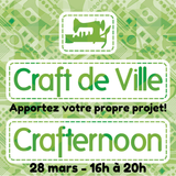 Crafternoon - Bring Your Own Project - March 28