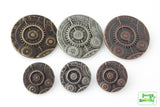 Mechanism Button - Antique Brass - 1 5/8" (41mm) - Craft De Ville - Craft de Ville