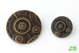 Mechanism Button - Antique Brass - 1 5/8" (41mm) - Craft De Ville - Craft de Ville