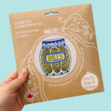 Hook, Line & Tinker - Pickles Complete Embroidery Kit