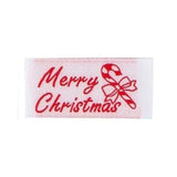 Tag It Ons - Woven Label Merry Christmas Sew-In Labels