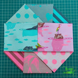 Tula Pink - Everglow + Neon True Colors Fat Quarter Pack Hippo Bundle 8Fqs Precut Fabric