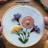 Kit de broderie Fleurs sauvages en fleur - MCreativeJ
