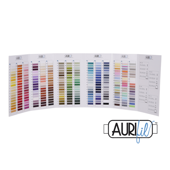 Aurifil Cotton Colour Chart - Aurifil - Craft de Ville