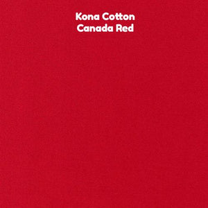 Kona Cotton - Canada Red - Kona Cotton - Craft de Ville
