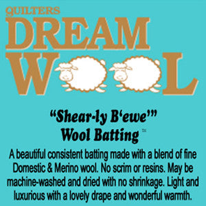 SPECIAL ORDER - Quilters Dream Wool - Queen - 108" x 92" - Quilter's Dream - Craft de Ville