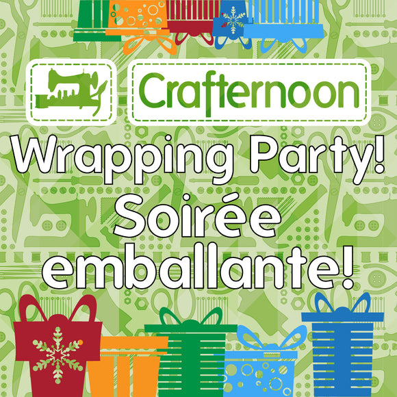 Wrapping Party Crafternoon Soirée emballante 2024