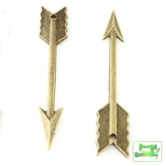 Arrow Pendant - Antique Bronze - Craft De Ville - Craft de Ville