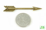 Arrow Pendant - Antique Bronze - Craft De Ville - Craft de Ville