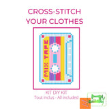 Awkward X Stitch - Cross Your Clothes Kits