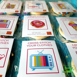 Awkward X Stitch - Cross Your Clothes Kits