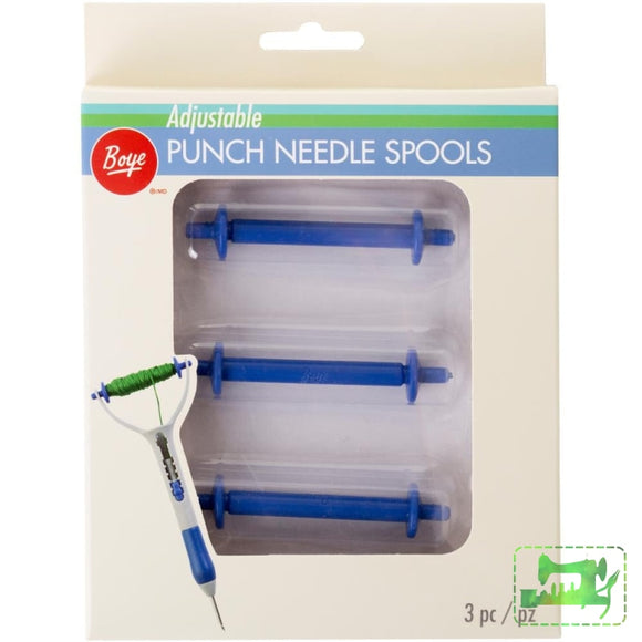 Boye Punch Needle - Spools 3 Pack