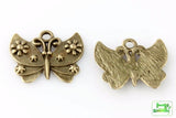 Butterfly Charm - Vintage Bronze - Craft De Ville - Craft de Ville