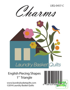 Charms 1" Triangle - Laundry Basket Quilts - Craft de Ville