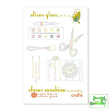 Clover Sunshine Embroidery - Crafts - Clover Sunshine - Craft de Ville