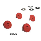 Colourful Magnetic Snap - 2 Pack Brick Snaps
