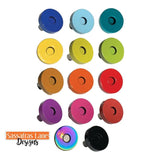 Colourful Magnetic Snap - 2 Pack Snaps