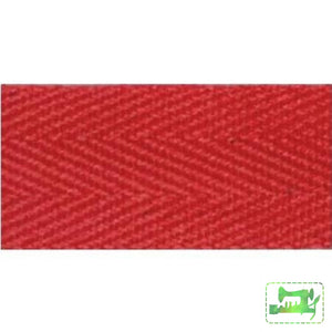 Cotton Twill Tape - Red - 5/8" (16mm) - Products From Abroad - Craft de Ville
