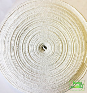 Cotton Twill Tape - White 13Mm 50 Meters