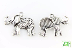 Elephant Pendant - Antique Silver - Craft De Ville - Craft de Ville