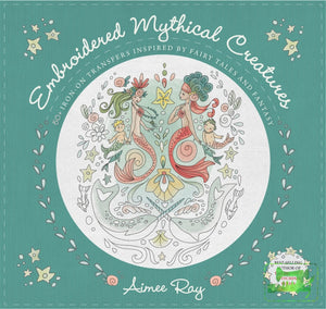 Embroidered Mythical Creatures - Iron-On Transfer Book Iron On Transfers