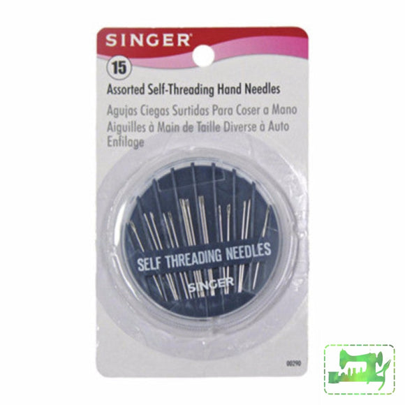 Hand Sewing Needles - Assorted Self Threading Needles - Singer - Craft de Ville