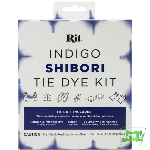 Indigo Shibori Tie-Dye Kit Notions