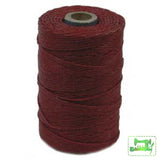 Irish Waxed Linen - 3 Ply Soon! Country Red Thread