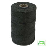 Irish Waxed Linen - 4 Ply Soon! Charcoal Thread