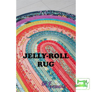 Jelly Roll Rug Pattern - RJ Designs - Craft de Ville