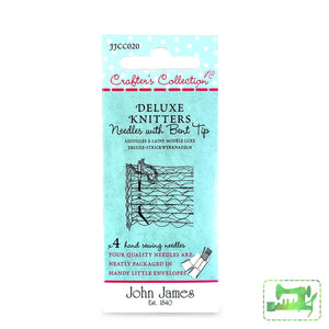 John James Crafters Collection - Deluxe Knitters Size 14/18 4 Pack Tapestry Needles