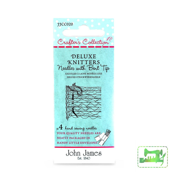 John James Crafters Collection - Deluxe Knitters Size 14/18 4 Pack Tapestry Needles