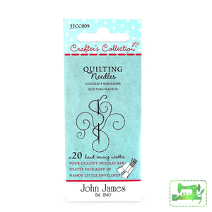 John James Crafters Collection - Quilting & Patchwork Size 7/10 20 Pack Needles