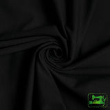 Katia Jersey Solid - Black Knit Fabric