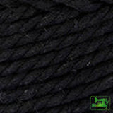 Katia Recycled Macrame Cord - 100 Meters Black