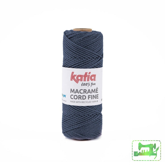Katia Recycled Macrame Fine Cord - 100 Meters