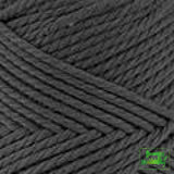 Katia Recycled Macrame Fine Cord - 100 Meters Anthracite Grey