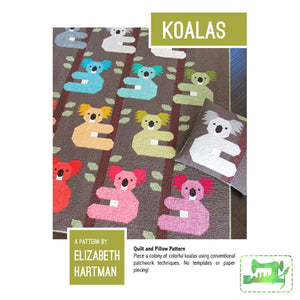 Koalas Quilt Pattern - Elizabeth Hartman Quilting