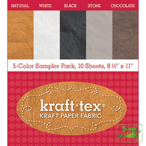 Kraft-tex Sampler Pack - 10 sheets - C&T Publishing - Craft de Ville