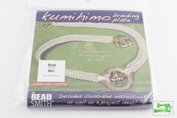 Kumihimo Plate - 6in Square - BeadSmith - Craft de Ville