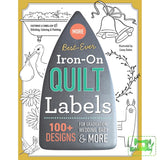 More Best-Ever Iron-On Quilt Labels Iron On Transfers